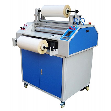 Lffm-c650 pneumatic double faced laminating machine